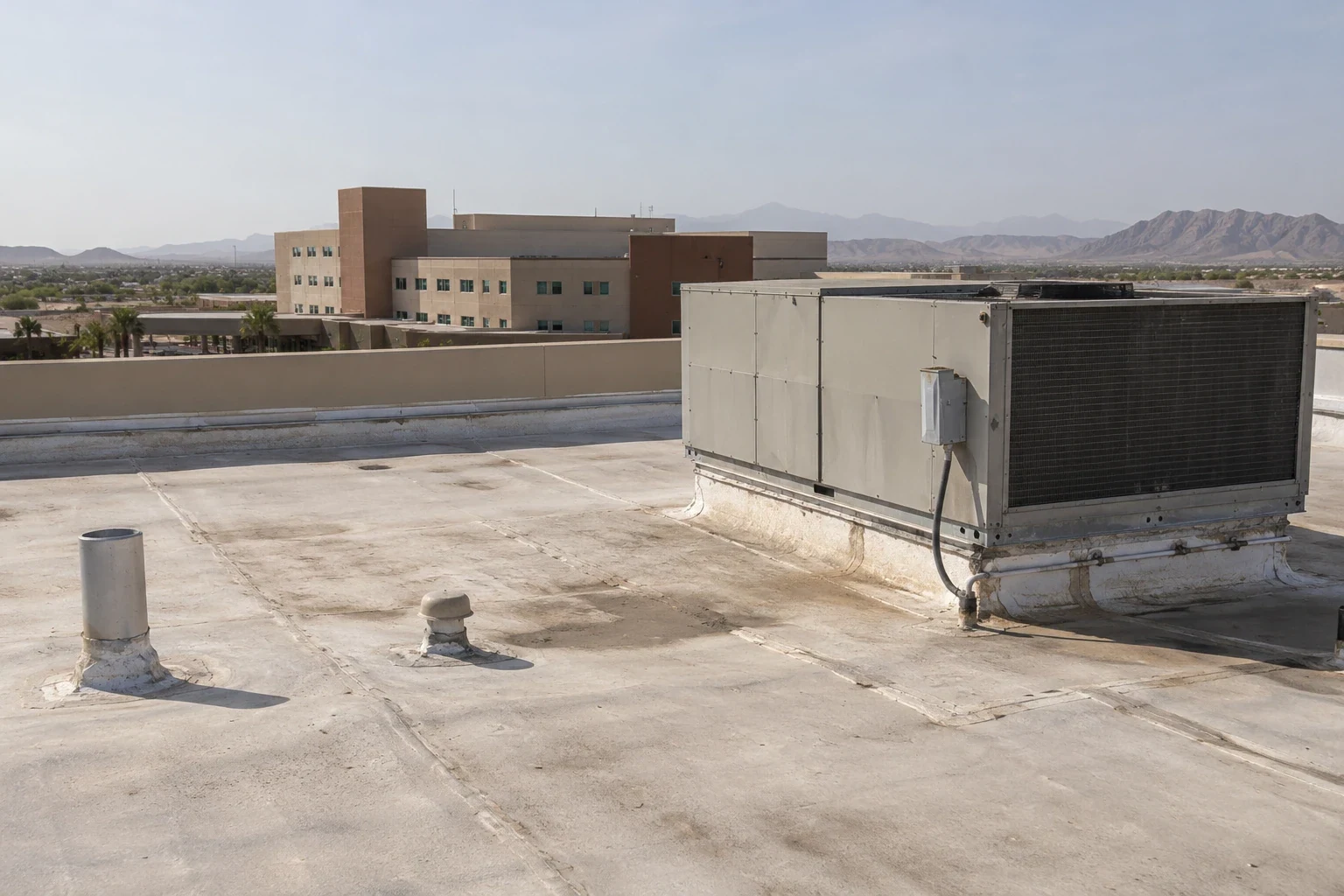 Hospital Roofing in El Cajon, CA